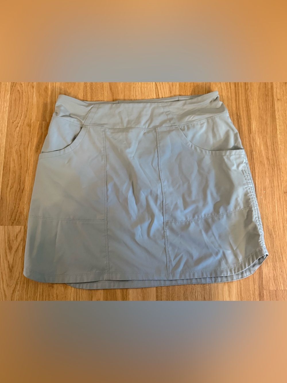 EUC Patagonia Women's Tech Skort - Gray - Size Large